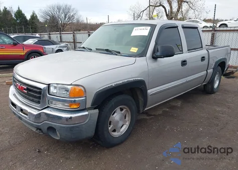 2004 GMC Sierra 1500 Sle из США, поврежденный, VIN 2GTEC13T341422251